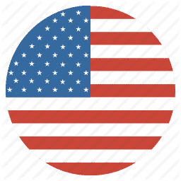 united states usa america flag circle 256